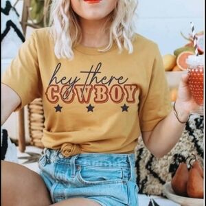 Hey There Cowboy Graphic Tee